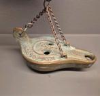 Bronzen Olielamp, Antiek en Kunst, Ophalen of Verzenden, Brons