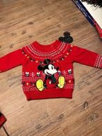 Kerst trui Mickey Mouse rood maat 62, Ophalen of Verzenden, Nieuw