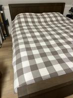 Bed ombouw, Ophalen, Gebruikt, Bruin, Tweepersoons