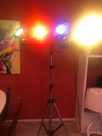 Theaterlamp met 4 spots, Ophalen, Gebruikt