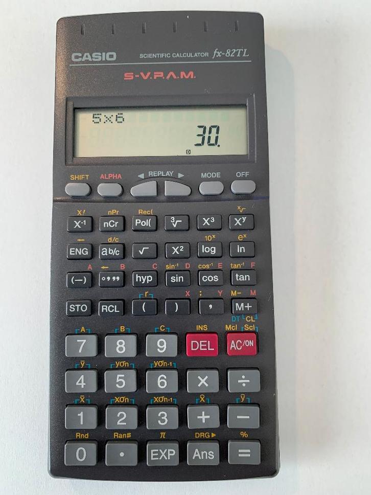 Casio FX-82TL Scientific Calculator, Diversen, Rekenmachines, Zo goed als nieuw, Ophalen of Verzenden