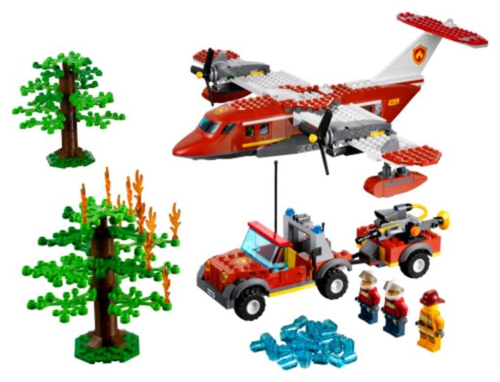 LEGO city 4209 Blusvliegtuig, Kinderen en Baby's, Speelgoed | Duplo en Lego, Gebruikt, Lego, Ophalen of Verzenden