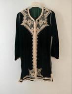 Marokkaanse tuniek kandoura tot de knie maat S/M groen zgan, Maat 38/40 (M), Overige typen, Ophalen of Verzenden, Zo goed als nieuw