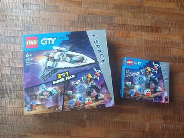 Lego City Space 60441 & 60428 Nieuw beschikbaar voor biedingen