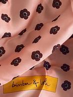 NIEUW BIMBA Y LOLA sjaal shawl zijde koraalroze burgundy, Kleding | Dames, Mutsen, Sjaals en Handschoenen, Verzenden, Bimba Y Lola