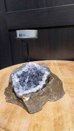 Amethist waxinelicht houder, Verzamelen, Mineralen en Fossielen, Ophalen of Verzenden
