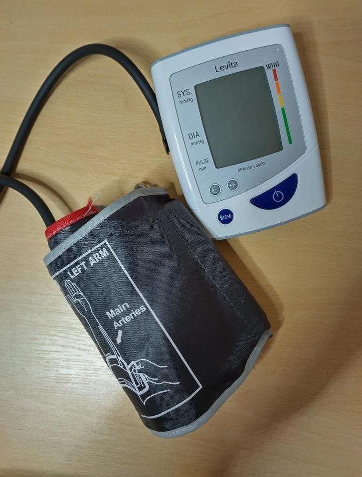 Bloeddrukmeter Levita BPM ARM 6400, Diversen, Verpleegmiddelen, Zo goed als nieuw, Ophalen of Verzenden