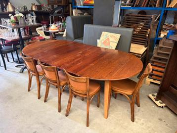 Uitschuifbare eettafel ovaal en rond 120 tot 220 cm tafel beschikbaar voor biedingen