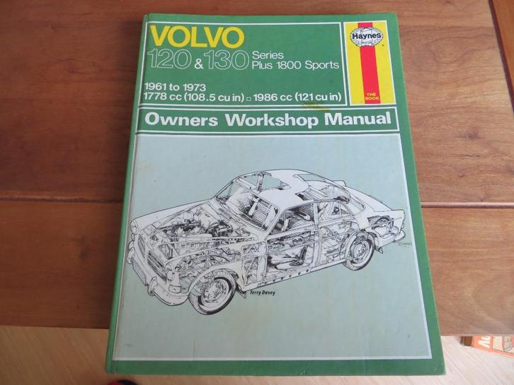 Haynes workshop manual Volvo 120-, 130-serie, Volvo P1800, Auto diversen, Handleidingen en Instructieboekjes, Ophalen of Verzenden
