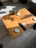 Salon tafel boomstam hout, Huis en Inrichting, Tafels | Salontafels, 50 tot 100 cm, Minder dan 50 cm, Industrieel, Rechthoekig