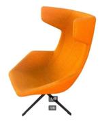 MOROSO TAKE A LINE FOR A WALK FAUTEUIL ORANGE, Ophalen, Gebruikt, 75 tot 100 cm, Metaal