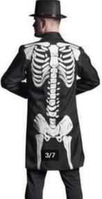 Halloween Skeleton Jas maat XL/XXL incl. verzenden  € 19,95, Kleding | Heren, Carnavalskleding en Feestkleding, Ophalen, Maat 52/54 (L)