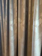 Taupe overgordijnen - 4m breed, 2.30m hoog, Huis en Inrichting, Stoffering | Gordijnen en Lamellen, Ophalen, Zo goed als nieuw