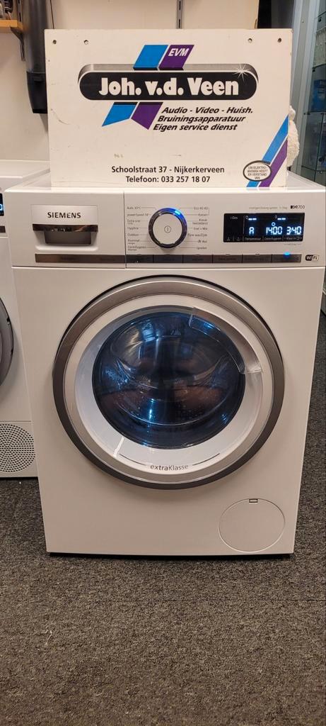 Siemens idos Wasautomaat WM14VKH9NL/01 4 Jaar oud 9 Kilo, Witgoed en Apparatuur, Wasmachines, Zo goed als nieuw, Voorlader, 8 tot 10 kg