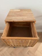 Nette houten kast met 3 lades, Huis en Inrichting, Kasten | Ladekasten, Ophalen, Zo goed als nieuw, 3 of 4 laden, 25 tot 50 cm