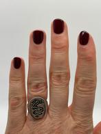 A323 Prachtige zilveren ring chinese draak maat 16,5, Sieraden, Tassen en Uiterlijk, Ringen, Ophalen of Verzenden, Kleiner dan 17