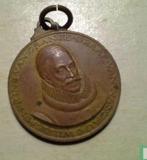 Bronzen penning Willem van Oranje 1933, Ophalen of Verzenden, Brons