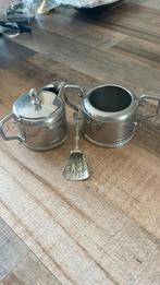 Melk & suiker stelletje, Ophalen of Verzenden, Zilver
