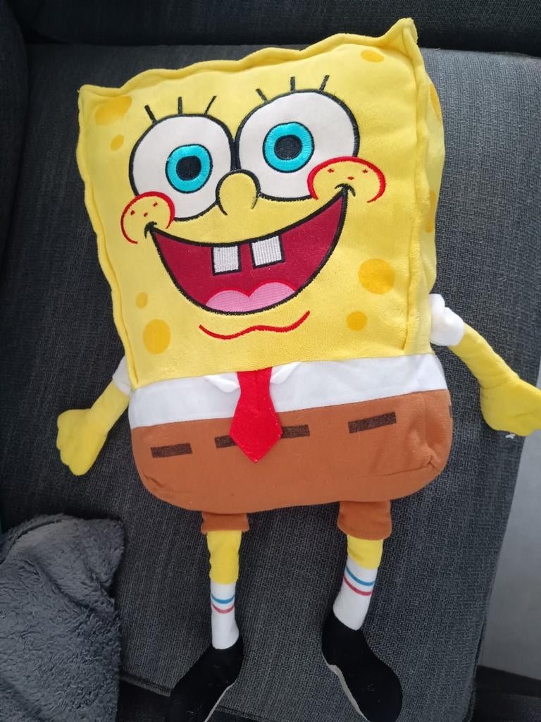 Moviepark SpongeBob squarepants knuffel ong 50 cm groot, Ophalen of Verzenden