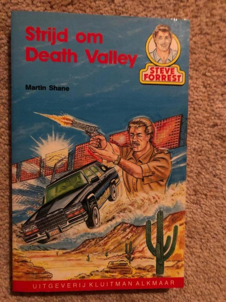 Steve Forrest strijd om death valley Martin Shane, Boeken, Kinderboeken | Jeugd | 13 jaar en ouder, Gelezen, Fictie, Ophalen
