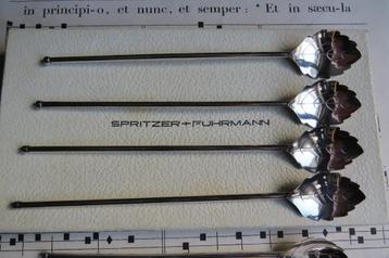 6 Cocktail lepels, Spritzer & Fuhrmann, S&F DENMARK  beschikbaar voor biedingen