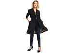 Heidi Klum met tijgerprint voering trenchcoat jas maat 42 L, Zwart, Maat 42/44 (L), Nieuw, Ophalen of Verzenden