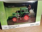 Te koop Weise-Toys Deutz D 130 06 met cabine donkergroen., Nieuw, Overige merken, Ophalen of Verzenden, Tractor of Landbouw