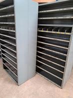 2 stuks dubbele magazijnkasten 198x100x30cm, Ophalen, Gebruikt, 25 tot 50 cm, Minder dan 100 cm