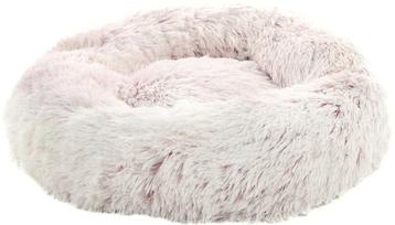 Kattenmand Alba Fluffy wit roze - 70 cm - nu voor € 24,95 beschikbaar voor biedingen