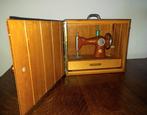 Vintage kindernaaimachine in kistje, Antiek en Kunst, Antiek | Speelgoed, Ophalen