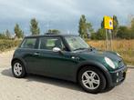 Mini 1.6 16V ONE AUT 2004 Groen, Auto's, 4 cilinders, 4 stoelen, 1055 kg, Leder