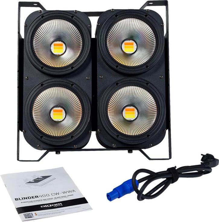 Algam Lighting Blinder 400CW-WWA, Muziek en Instrumenten, Licht en Laser, Nieuw, Licht, Geluidgestuurd, Kleur, Stroboscoopeffect