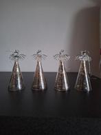 4 Glazen Kersthangers Engelen. Nieuw, Ophalen, Zo goed als nieuw, Overige materialen, Minder dan 25 cm