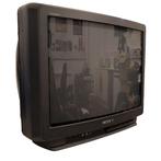 Sony  55 cm Trinitron TV - Perfect voor retro gaming!, Audio, Tv en Foto, Vintage Televisies, Ophalen of Verzenden, Gebruikt, 40 tot 60 cm