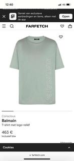 Balmain T-Shirt Mintgroen, Verzenden, Nieuw, Groen, Balmain