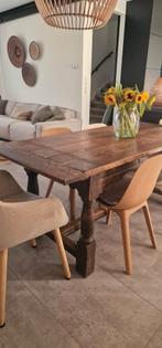Oude antieke kloostertafel 190x83 cm, Huis en Inrichting, Ophalen, Gebruikt, Vijf personen of meer, Rechthoekig