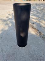 Zwarte kachelpijp 50cm 150mm diameter met verjonging., Doe-het-zelf en Verbouw, Buizen en Afvoer, Minder dan 20 mm, Nieuw, Ophalen of Verzenden