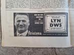 Advertentie kies nu een Aristona zegt Leo Horn (krant 1970), Verzamelen, Tijdschriften, Kranten en Knipsels, Ophalen of Verzenden