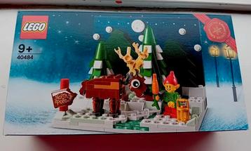 Nieuw Lego 40484 Voortuin van de Kerstman, Limited edition beschikbaar voor biedingen