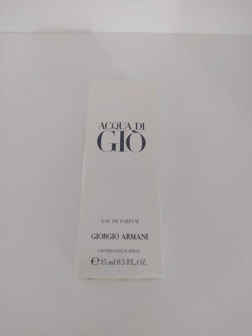 Nieuw Giorgio Armani Acqua Di Gio Parfum 15 ml Orgineel, Sieraden, Tassen en Uiterlijk, Uiterlijk | Parfum, Nieuw, Ophalen of Verzenden