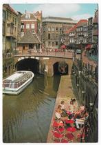 Utrecht oude gracht gelopen Ansichtkaart ( B2664), Ophalen of Verzenden, Gelopen, Utrecht