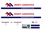 Vrachtauto decal 1:50 Mooy Logistics Waddinxveen ( Type 1 ), Hobby en Vrije tijd, Modelauto's | 1:50, Verzenden, Nieuw, Bus of Vrachtwagen