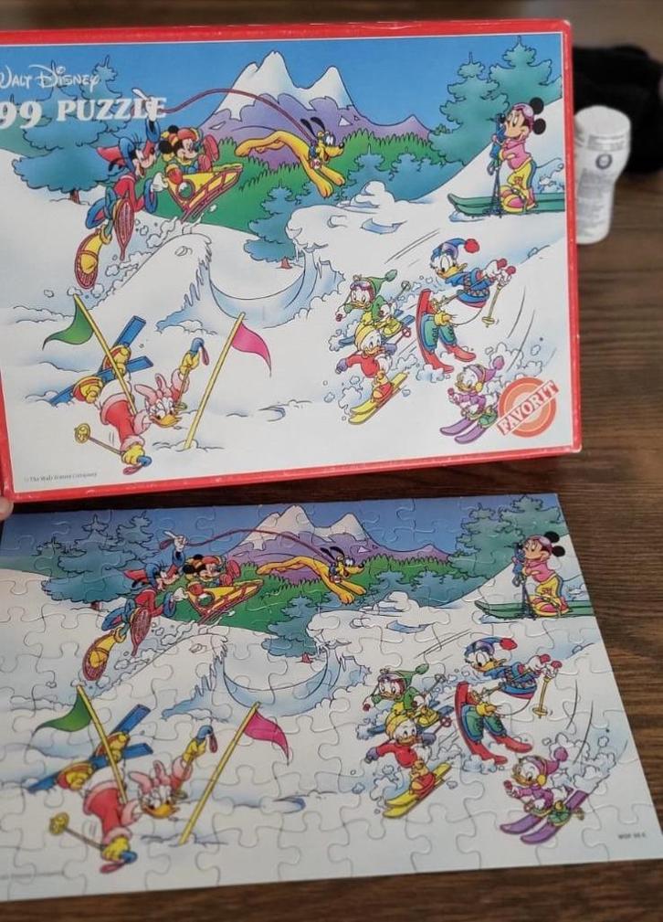 Legpuzzels, Kinderen en Baby's, Speelgoed | Kinderpuzzels, Zo goed als nieuw, 6 jaar of ouder, Meer dan 50 stukjes, Ophalen of Verzenden