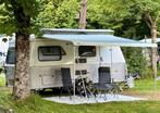 Eriba Touring 542 - ZEER COMPLEET! Mover, Luifel, Fietsdrage, Caravans en Kamperen, Overige typen, Tot en met 3, 4 tot 5 meter