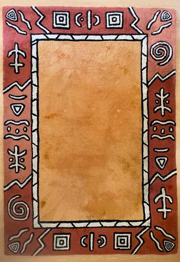 vloerkleed wol 165 x 230 cm beschikbaar voor biedingen