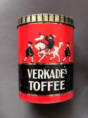 Blik Verkade's Toffee beschikbaar voor biedingen