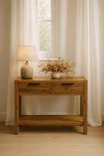 Set van 2 Nachtkastjes + Haltafel/Console, Huis en Inrichting, Tafels | Bijzettafels, Minder dan 55 cm, Rond, Zo goed als nieuw