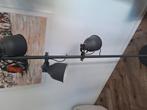 Industriële staande lamp antraciet met 3 spots!, Huis en Inrichting, Ophalen of Verzenden, Zo goed als nieuw, Metaal, 150 tot 200 cm