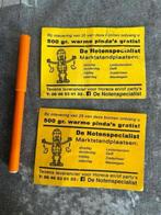 2x bonnen Gratis, Tickets en Kaartjes, Overige typen