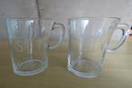 2 mooie Senseo glazen / kopjes van Douwe Egberts, Ophalen, Overige stijlen, Kop(pen) en/of Schotel(s), Glas